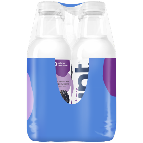 Hint® Blackberry Flavored Bottled Water Perspective: left