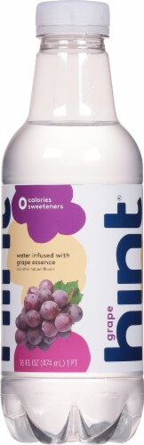 Hint® Grape Flavored Water Perspective: left