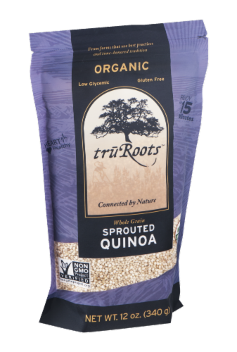 truRoots Organic Whole Grain Sprouted Quinoa Perspective: left
