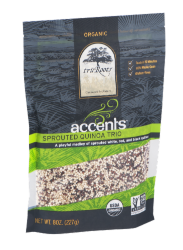 truRoots Accents Organic Sprouted Quinoa Trio Perspective: left