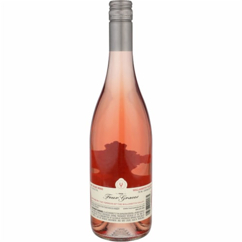 The Four Graces Blend Oregon Rose Wine Perspective: left
