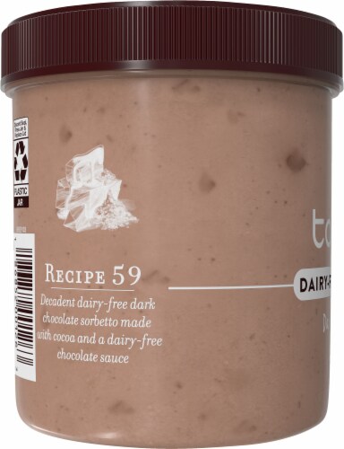 Talenti® Dark Chocolate Dairy-Free Sorbetto Perspective: left