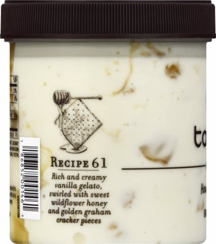 Talenti Honey Graham Gelato Ice Cream Perspective: left