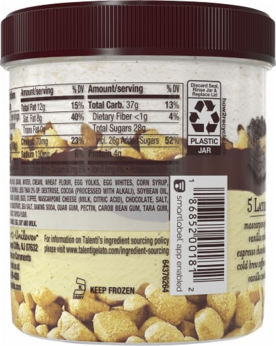 Talenti® Layers Italian Tiramisu Ice Cream Pint Perspective: left