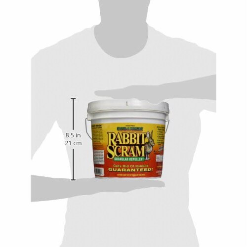 Rabbit Scram 5.75 Lb. Granular Organic Rabbit Repellent 11006 Perspective: left