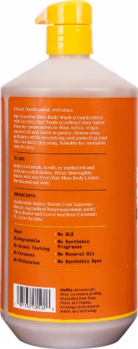Alaffia® Everyday Shea Unscented Body Wash Perspective: left