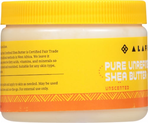 Alaffia® Unscented Pure Unrefined Shea Butter Perspective: left