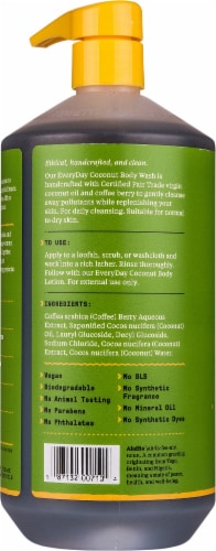 Alaffia Everyday Coconut Body Wash Perspective: left