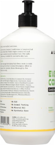 Alaffia Everyday Coconut & Ginger Conditioner Perspective: left