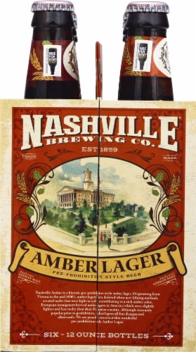 Nashville Brewing Company Amber Lager Perspective: left