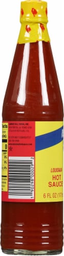 Red Rooster Hot Sauce Perspective: left