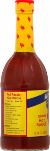 Red Rooster® Louisiana Hot Sauce Perspective: left