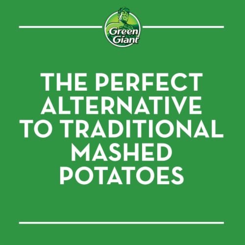 Green Giant Family Size Original Mashed Cauliflower Perspective: left
