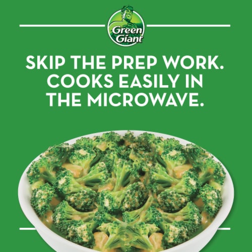 Green Giant Simply Steam Broccoli & Cheese Sauce Perspective: left