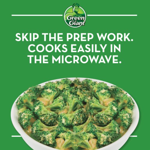 Green Giant Simply Steam Broccoli & Cheese Sauce Perspective: left