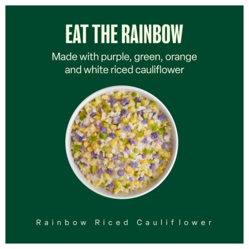 Green Giant Riced Veggie Rainbow Cauliflower Perspective: left