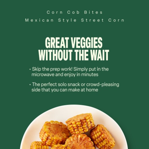 Green Giant Mexican Style Corn Cob Bites Perspective: left