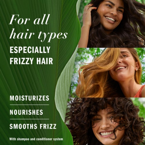 Herbal Essences Hemp Oil Shampoo with Camellia Oil and Aloe Vera Sulfate Free for all Hair Types Perspective: left