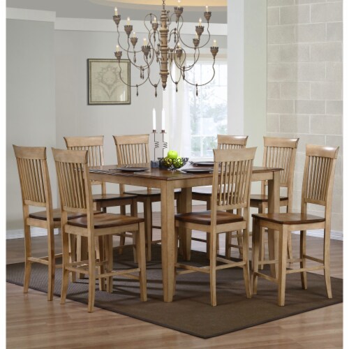 Tall square dining table online seats 8