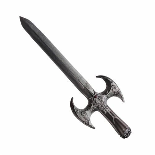 Holiday Home inflatable Sword Halloween Costume Accessory Perspective: left