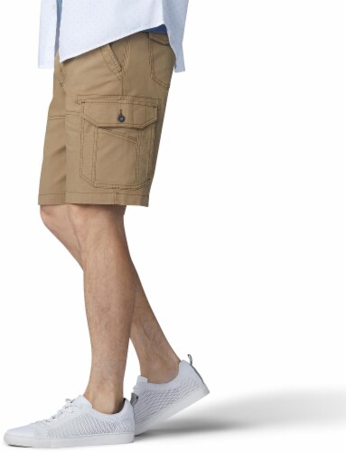 Lee Men's Extreme Motion Swope Cargo Shorts - Nomad Perspective: left