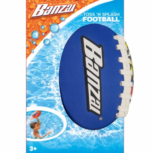 Banzai Toss 'n Splash Football - Assorted Perspective: left