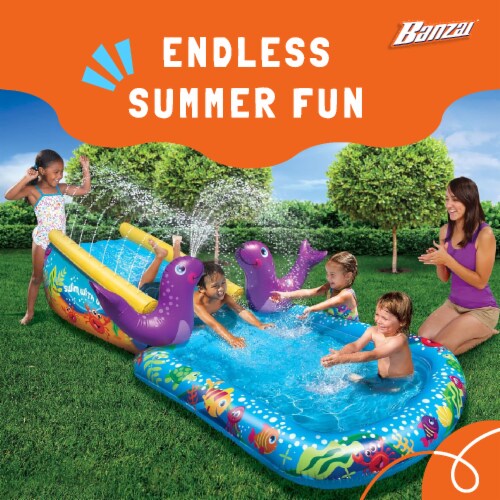 Banzai inflatable pool shop