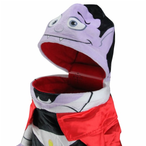 Northlight 21  Black and Red Vampire Unisex Child Trick or Treat Halloween Bag Costume Perspective: left