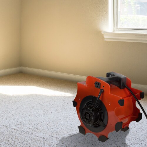 Stalwart 75-CAR1034 3 Speed Portable Adjustable Industrial Fan Blower Perspective: left