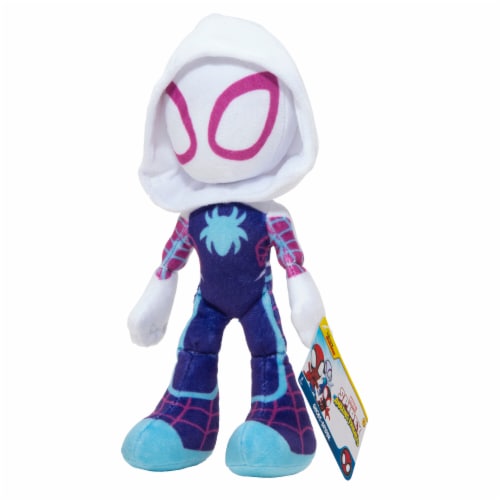 Jazwares SPidey & Friends Ghost Spidey Plush 8" Perspective: left