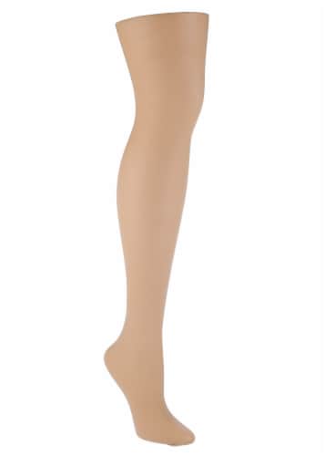 Ellen Tracy® 1pk Smooth Top Tights - Nude Perspective: left