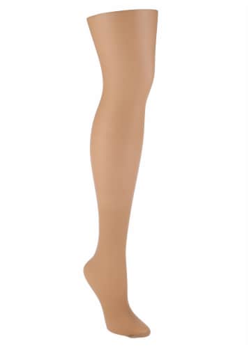 Ellen Tracy® 1pk Smooth Top Tights - Tan Perspective: left