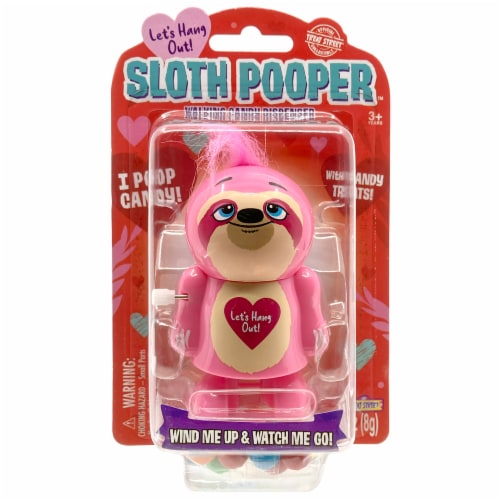 Treat Street Valentine's Sloth Pooper Perspective: left