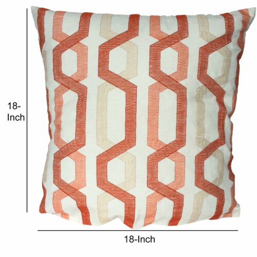 Red and cream throw pillows hotsell