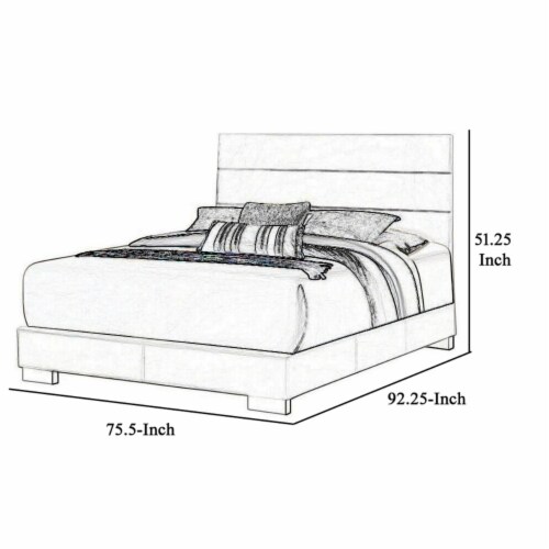 Size of california king discount bed in feet