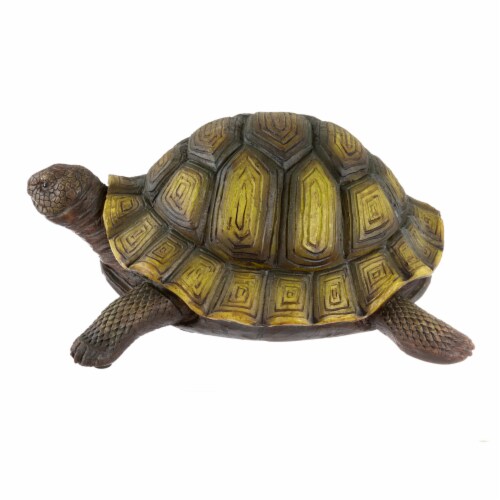 新作ウエア Pure Garden Turtle Statue Resin Zen Figurine Green 11X8 犬服・アクセサリー