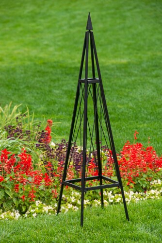Gardens Alive! Metropolitian Folding Decorative Metal Tuteaur Perspective: left