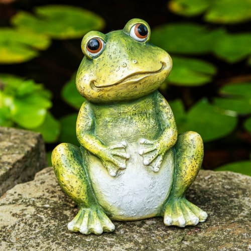 Gardens Alive! Decorative Friendly Frog Statue Perspective: left
