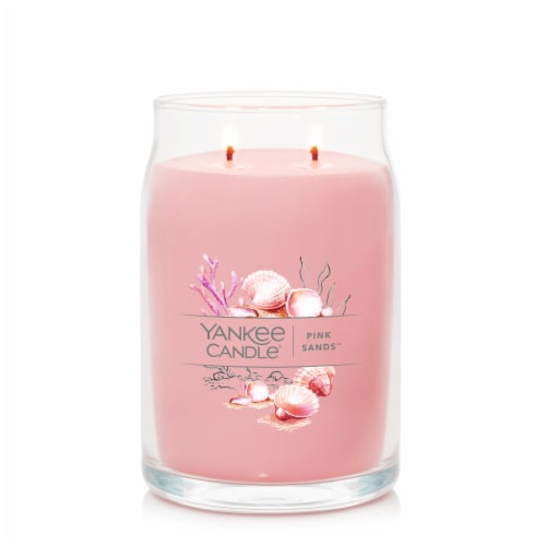 Yankee Candle® Pink Sands Signature Large Jar Candle Perspective: left