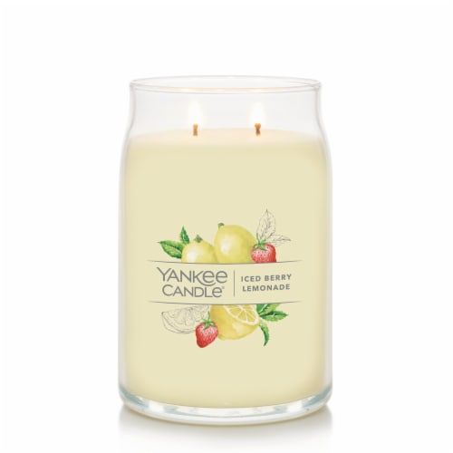 Yankee Candle® Iced Berry Lemonade Signature Large Jar Candle Perspective: left