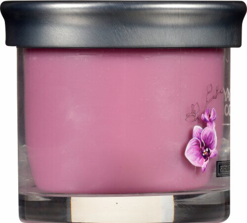 Yankee Candle Small Wild Orchid Candle Perspective: left