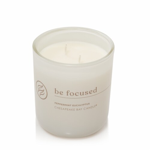 Chesapeake Bay Candle® Be Focused Peppermint Eucalyptus Perspective: left