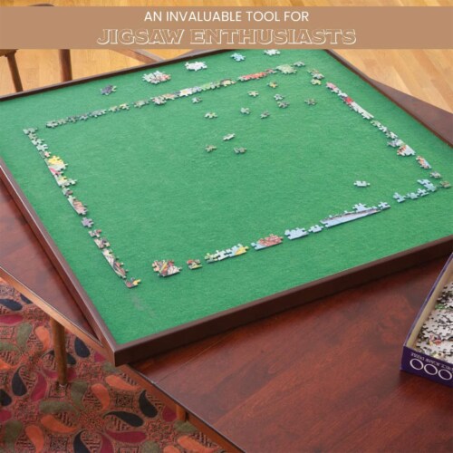 Bits and Pieces Square 1500 Piece Jigsaw Puzzle Board Spinner, 34 Inch ...