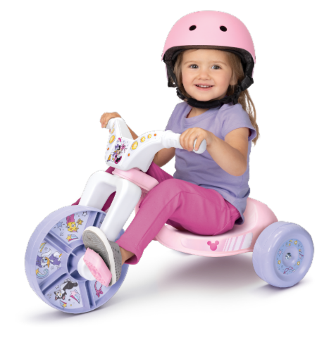 Disney Junior Minnie Mouse 8.5 in Fly Wheel Junior Cruiser Perspective: left
