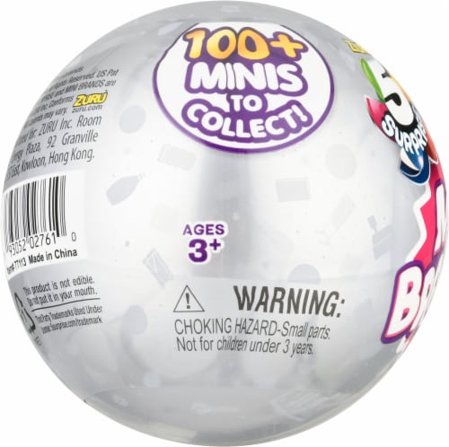 Zuru™ 5 Surprise Mini Brands Series 3 Real Miniature Brands Collectible Toy Perspective: left