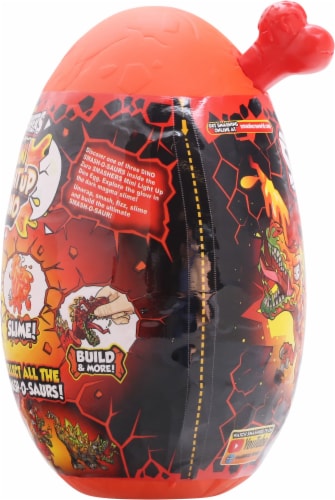 Zuru Smashers Light-Up Dino Toy with Lava Slime - Assorted Perspective: left