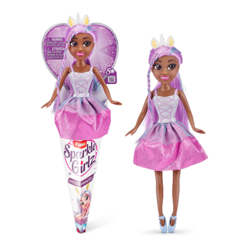 Zuru Sparkle Girlz Cone Doll Perspective: left