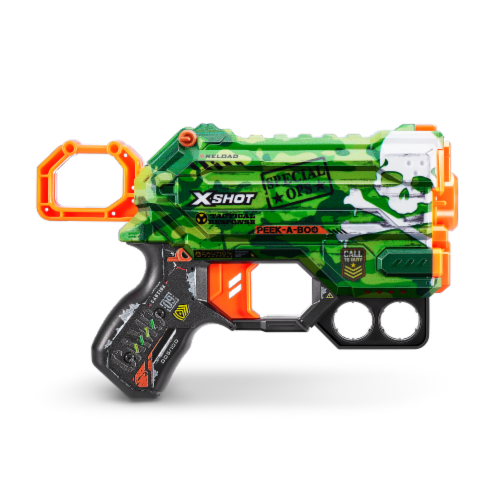 Zuru X-Shot Skins Menace Toy Perspective: left