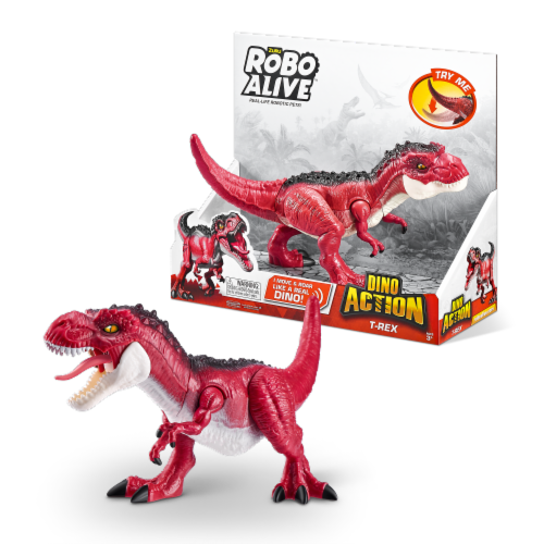 Zuru Robo Alive Dino Action T-Rex Dinosaur Perspective: left