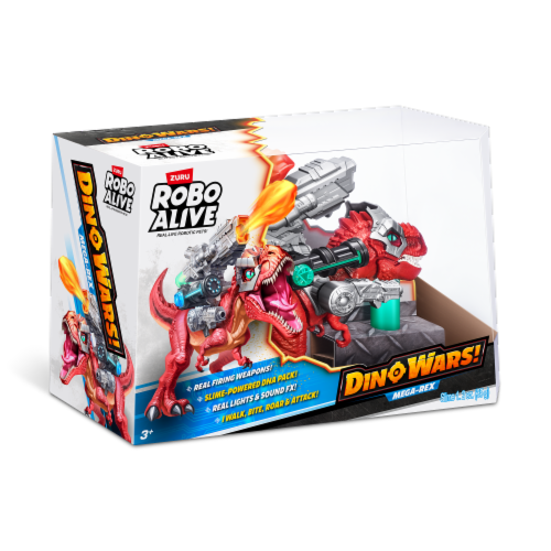 Zuru Robo Alive Dino Wars Battling T-Rex Perspective: left